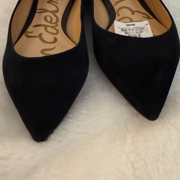Sam Edelman Elegant Black Suede Loafers - Picture 7 of 11